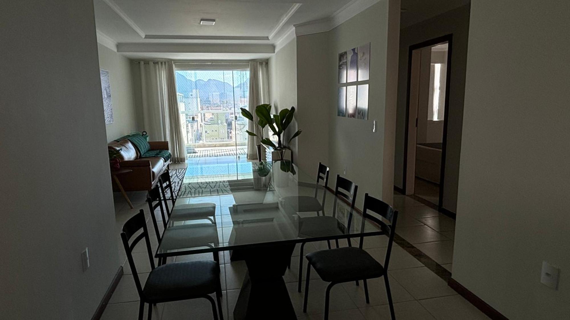 Apartamento Na Praia Do Morro - Condominio Praia Da Maruja - Na Quadra Da Praia グアラパリー エクステリア 写真